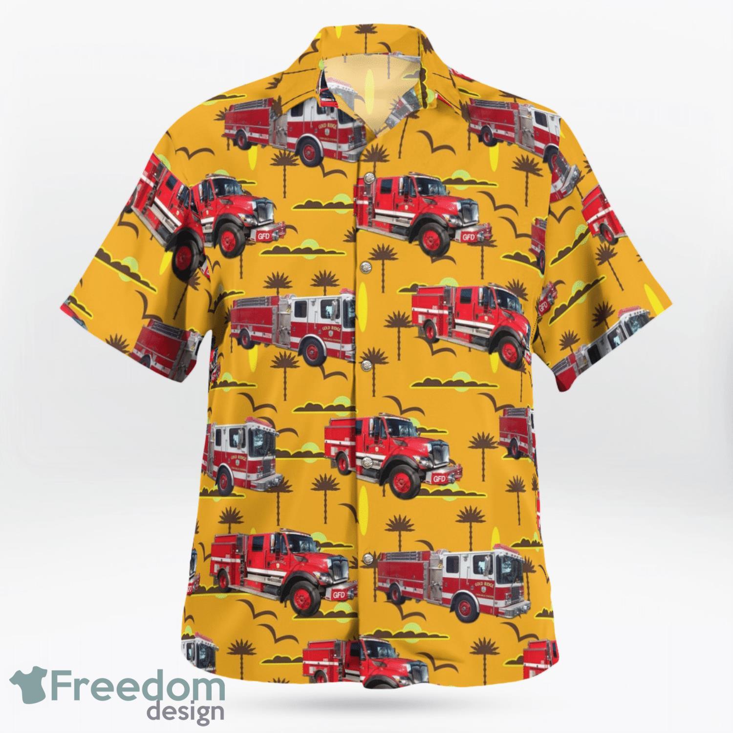 Gold Ridge Fire Protection District Hawaiian Shirt Beach Shirt image Gold Ridge Fire Protection District Hawaiian Shirt Beach Shirt Product Photo 3