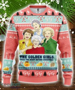 Golden Girl Pink Ugly Christmas Sweater Amazing Gift Christmas Holiday Gift Product Photo 2