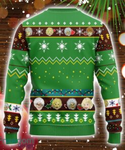 Golden Girls Ugly Christmas Sweater Green 1 Amazing Gift Christmas Holiday Gift Product Photo 2