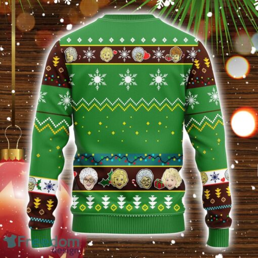 Golden Girls Ugly Christmas Sweater Green 1 Amazing Gift Christmas Holiday Gift Product Photo 2