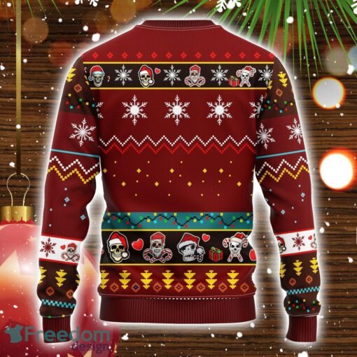 Goth Ugly Christmas Sweater Red Brown 1 Amazing Gift Christmas Holiday Gift Product Photo 2