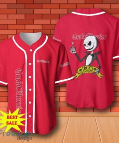 Grand Marnier Halloween Jack Skellington Nightmare Baseball Jersey for All Genders