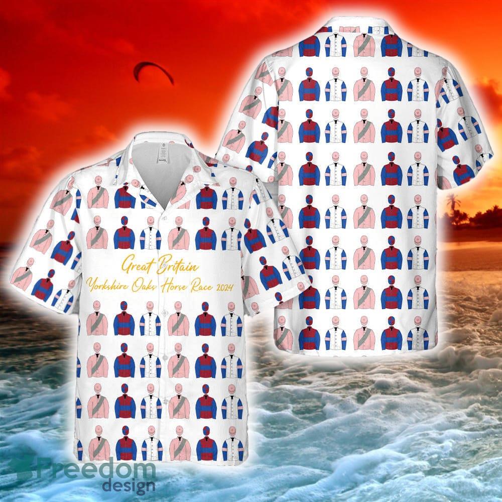 Great Britain Yorkshire Oaks Horse Race 2024 Hawaiian Shirt image Great Britain Yorkshire Oaks Horse Race 2024 Hawaiian Shirt - Great Britain Yorkshire Oaks Horse Race 2024 Hawaiian Shirt-1