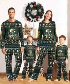 Green Bay Packers Pajamas Sport Team Pajama Set Christmas Gift For Family Custom Name Unique Gift Product Photo 1