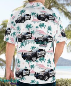 Greenfield, Mass Police Department 3D Hawaiian Shirt Product Photo 4