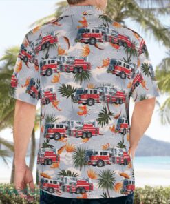 Greensboro Fire Department Greensboro, North Carolina Hawaiian Shirt Beach Shirt