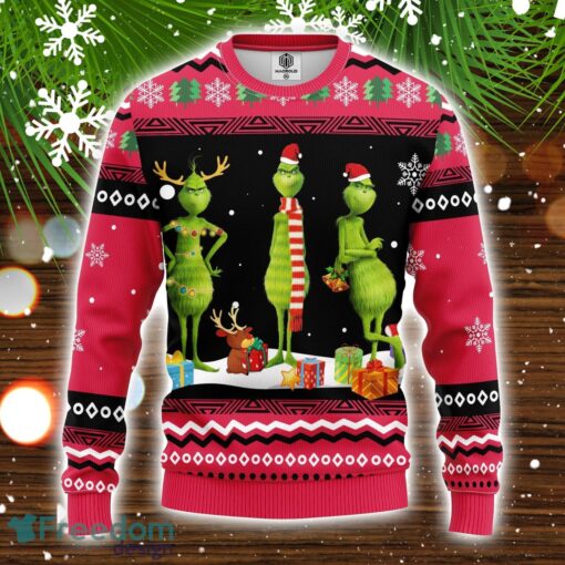 Grinch 3D Ugly Christmas Sweater Amazing Gift Christmas Holiday Gift Product Photo 1