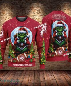 Grinch Christmas Alabama Crimson TideHoodie AOP, Tshirt, 3D Sweater AOP image Grinch Christmas Alabama Crimson TideHoodie AOP, Tshirt, 3D Sweater AOP - Grinch Christmas Alabama Crimson TideHoodie AOP, Tshirt, 3D Sweater AOP Photo 3