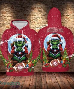 Grinch Christmas Alabama Crimson TideHoodie AOP, Tshirt, 3D Sweater AOP Grinch Christmas Alabama Crimson TideHoodie AOP, Tshirt, 3D Sweater AOP
