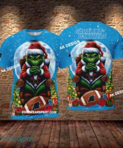 Grinch Christmas Carolina Panthers Hoodie AOP, Tshirt, 3D Sweater - Grinch Christmas Carolina PanthersHoodie AOP, Tshirt, 3D Sweater AOP Photo 2
