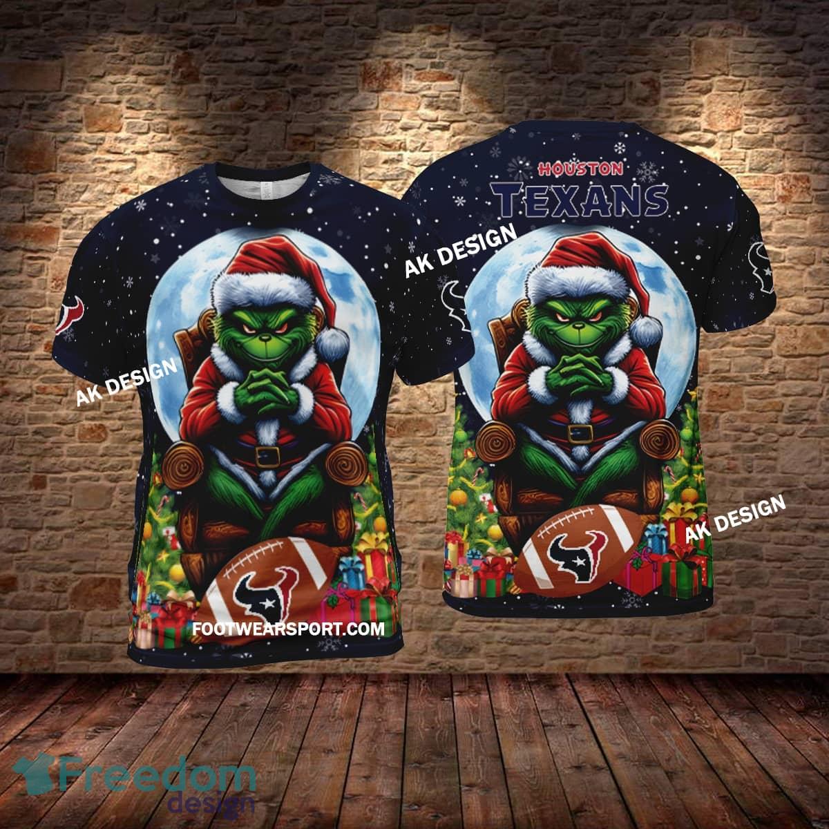Grinch Christmas Houston Texans Hoodie AOP, Tshirt, 3D Sweater image Grinch Christmas Houston Texans Hoodie AOP, Tshirt, 3D Sweater - Grinch Christmas Houston TexansHoodie AOP, Tshirt, 3D Sweater AOP Photo 2
