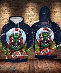 Grinch Christmas Houston Texans Hoodie AOP, Tshirt, 3D Sweater