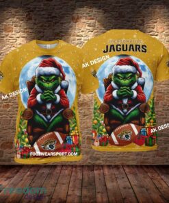 Grinch Christmas Jacksonville Jaguars Hoodie AOP, Tshirt, 3D Sweater - Grinch Christmas Jacksonville JaguarsHoodie AOP, Tshirt, 3D Sweater AOP Photo 2
