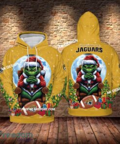 Grinch Christmas Jacksonville Jaguars Hoodie AOP, Tshirt, 3D Sweater