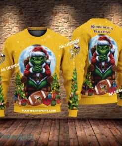 Grinch Christmas Minnesota Vikings Hoodie AOP, Tshirt, 3D Sweater image Grinch Christmas Minnesota Vikings Hoodie AOP, Tshirt, 3D Sweater - Grinch Christmas Minnesota VikingsHoodie AOP, Tshirt, 3D Sweater AOP Photo 3
