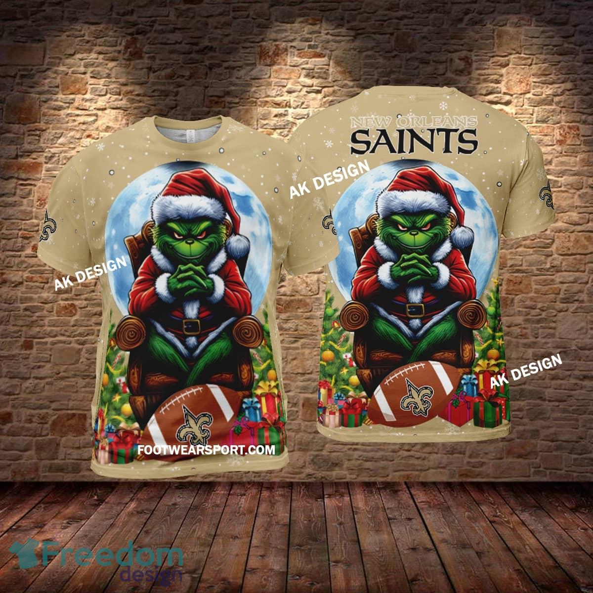 Grinch Christmas New Orleans Saints Hoodie AOP, Tshirt, 3D Sweater image Grinch Christmas New Orleans Saints Hoodie AOP, Tshirt, 3D Sweater - Grinch Christmas New Orleans SaintsHoodie AOP, Tshirt, 3D Sweater AOP Photo 2