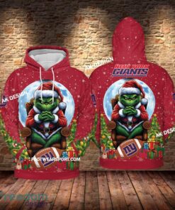 Grinch Christmas New York Giants Hoodie AOP, Tshirt, 3D Sweater Grinch Christmas New York Giants Hoodie AOP, Tshirt, 3D Sweater