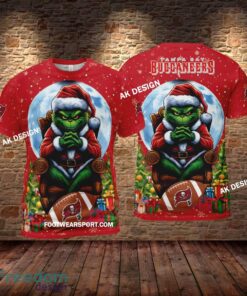 Grinch Christmas Tampa Bay Buccaneers Hoodie AOP, Tshirt, 3D Sweater - Grinch Christmas Tampa Bay BuccaneersHoodie AOP, Tshirt, 3D Sweater AOP Photo 2