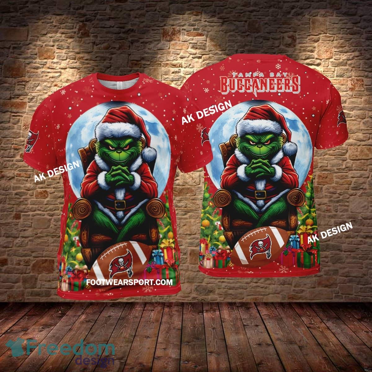 Grinch Christmas Tampa Bay Buccaneers Hoodie AOP, Tshirt, 3D Sweater image Grinch Christmas Tampa Bay Buccaneers Hoodie AOP, Tshirt, 3D Sweater - Grinch Christmas Tampa Bay BuccaneersHoodie AOP, Tshirt, 3D Sweater AOP Photo 2