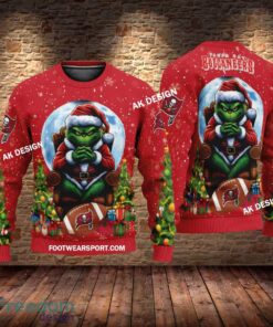 Grinch Christmas Tampa Bay Buccaneers Hoodie AOP, Tshirt, 3D Sweater image Grinch Christmas Tampa Bay Buccaneers Hoodie AOP, Tshirt, 3D Sweater - Grinch Christmas Tampa Bay BuccaneersHoodie AOP, Tshirt, 3D Sweater AOP Photo 3