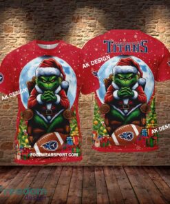 Grinch Christmas Tennessee Titans Hoodie AOP, Tshirt, 3D Sweater - Grinch Christmas Tennessee TitansHoodie AOP, Tshirt, 3D Sweater AOP Photo 2