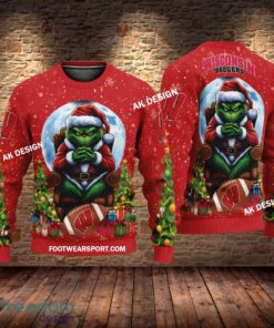 Grinch Christmas Wisconsin Badgers Hoodie AOP, Tshirt, 3D Sweater image Grinch Christmas Wisconsin Badgers Hoodie AOP, Tshirt, 3D Sweater - Grinch Christmas Wisconsin BadgersHoodie AOP, Tshirt, 3D Sweater AOP Photo 3