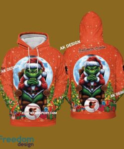Grinch King Team Baltimore Orioles 3D Tshirt, Hoodie AOP, Sweater Gfit Christmas - Grinch Team Baltimore Orioles 3D Tshirt, Hoodie AOP, Sweater Gfit Christmas Photo 2