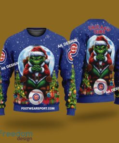 Grinch King Team Chicago Cubs 3D Tshirt, Hoodie AOP, Sweater Gfit Christmas image Grinch King Team Chicago Cubs 3D Tshirt, Hoodie AOP, Sweater Gfit Christmas - Grinch Team Chicago Cubs 3D Tshirt, Hoodie AOP, Sweater Gfit Christmas Photo 3
