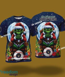 Grinch King Team Milwaukee Brewers 3D Tshirt, Hoodie AOP, Sweater Gfit Christmas Grinch King Team Milwaukee Brewers 3D Tshirt, Hoodie AOP, Sweater Gfit Christmas