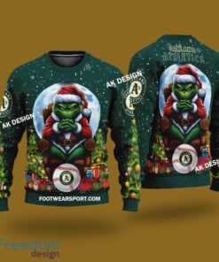 Grinch King Team Oakland Athletics 3D Tshirt, Hoodie AOP, Sweater Gfit Christmas image Grinch King Team Oakland Athletics 3D Tshirt, Hoodie AOP, Sweater Gfit Christmas - Grinch Team Oakland Athletics 3D Tshirt, Hoodie AOP, Sweater Gfit Christmas Photo 3
