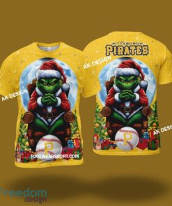 Grinch King Team Pittsburgh Pirates 3D Tshirt, Hoodie AOP, Sweater Gfit Christmas Grinch King Team Pittsburgh Pirates 3D Tshirt, Hoodie AOP, Sweater Gfit Christmas
