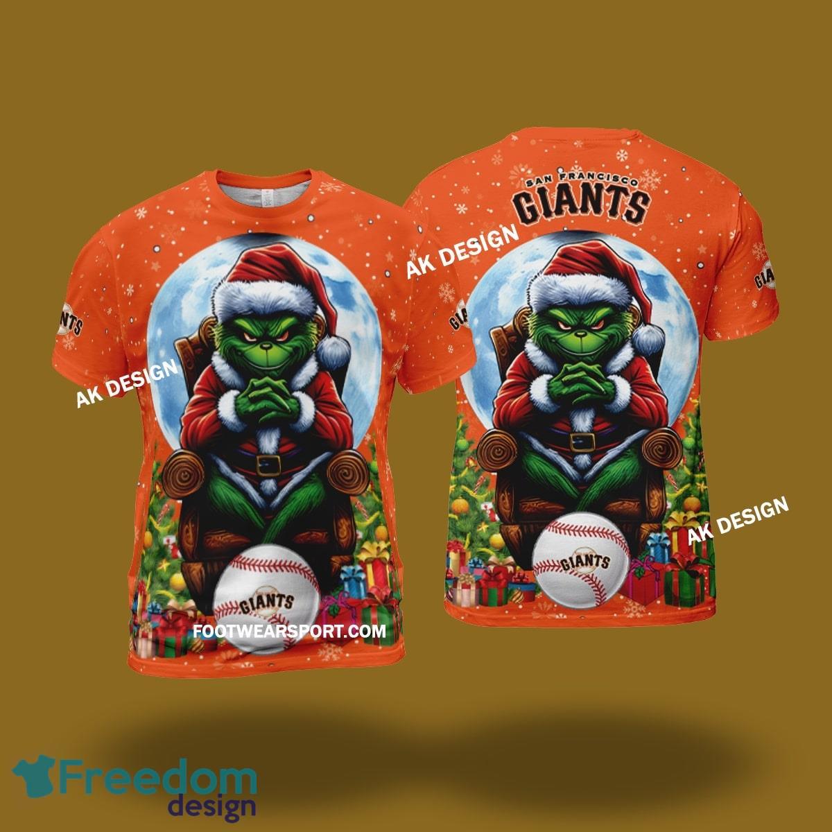 Grinch King Team San Francisco Giants 3D Tshirt, Hoodie AOP, Sweater Gfit Christmas image Grinch King Team San Francisco Giants 3D Tshirt, Hoodie AOP, Sweater Gfit Christmas - Grinch Team San Francisco Giants 3D Tshirt, Hoodie AOP, Sweater Gfit Christmas Photo 1