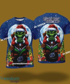 Grinch King Team Tampa Bay Lightning 3D Tshirt, Hoodie AOP, Sweater Gfit Christmas Grinch King Team Tampa Bay Lightning 3D Tshirt, Hoodie AOP, Sweater Gfit Christmas