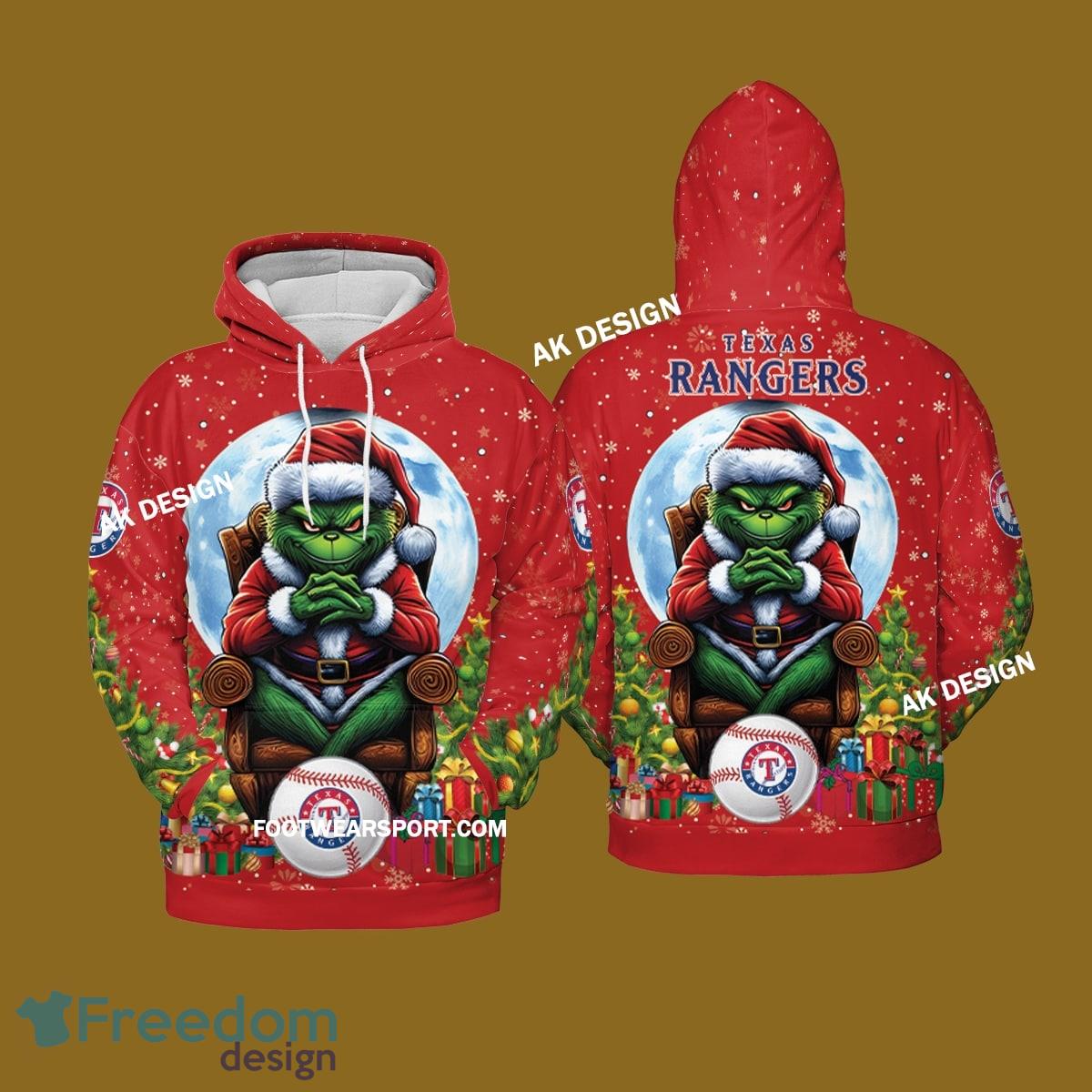 Grinch King Team Texas Rangers 3D Tshirt, Hoodie AOP, Sweater Gfit Christmas image Grinch King Team Texas Rangers 3D Tshirt, Hoodie AOP, Sweater Gfit Christmas - Grinch Team Texas Rangers 3D Tshirt, Hoodie AOP, Sweater Gfit Christmas Photo 2