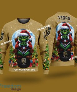 Grinch King Team Vegas Golden Knights 3D Tshirt, Hoodie AOP, Sweater Gfit Christmas image Grinch King Team Vegas Golden Knights 3D Tshirt, Hoodie AOP, Sweater Gfit Christmas - Grinch Team Vegas Golden Knights 3D Tshirt, Hoodie AOP, Sweater Gfit Christmas Photo 3