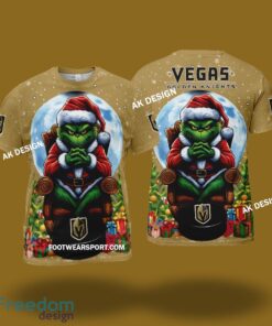 Grinch King Team Vegas Golden Knights 3D Tshirt, Hoodie AOP, Sweater Gfit Christmas Grinch King Team Vegas Golden Knights 3D Tshirt, Hoodie AOP, Sweater Gfit Christmas