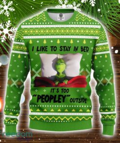 Grinch Sleep Ugly Christmas Sweater Amazing Gift Christmas Holiday Gift Product Photo 2