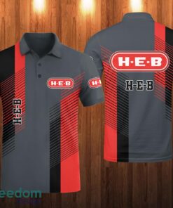 h-e-b  AOP 3D Polo Shirt Unique Gift Golf Polo Shirt