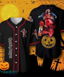 Halloween Costume Horror Captain Morgan Michael Myers Baseball Jersey Halloween Shirt For Men Women