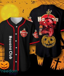 Halloween Costume Horror Havana Club Michael Myers Baseball Jersey Halloween Shirt For Men Women