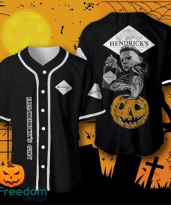 Halloween Costume Horror Hendrick’s Gin Michael Myers Baseball Jersey Baseball Jersey For Men And Women