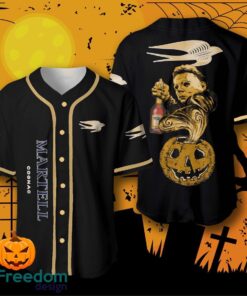 Halloween Costume Horror Martell Cognac Michael Myers Baseball Jersey Halloween Shirt For Men Women