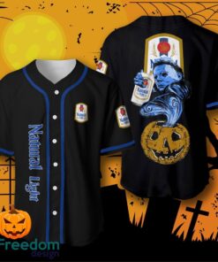 Halloween Costume Horror Natural Light Michael Myers Baseball Jersey Halloween Shirt For Men Women