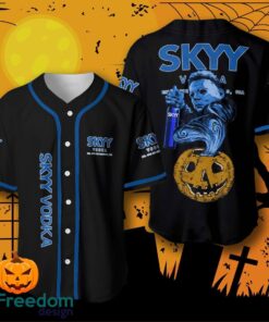 Halloween Costume Horror SKYY Vodka Michael Myers Baseball Jersey Baseball Jersey For Men And Women