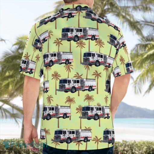 Hampstead Volunteer Fire Company Hampstead, Maryland Hawaiian Shirt Beach Shirt Product Photo 2