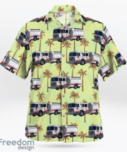 Hampstead Volunteer Fire Company Hampstead, Maryland Hawaiian Shirt Beach Shirt Product Photo 3