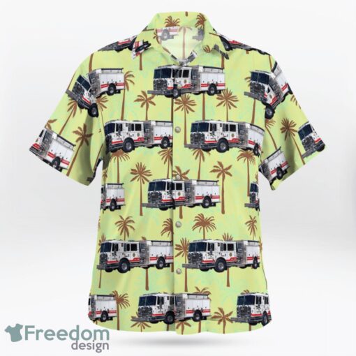 Hampstead Volunteer Fire Company Hampstead, Maryland Hawaiian Shirt Beach Shirt Product Photo 3