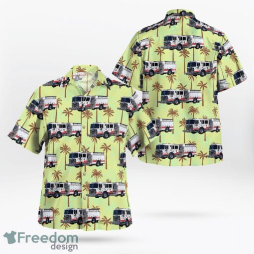 Hampstead Volunteer Fire Company Hampstead, Maryland Hawaiian Shirt Beach Shirt Product Photo 1