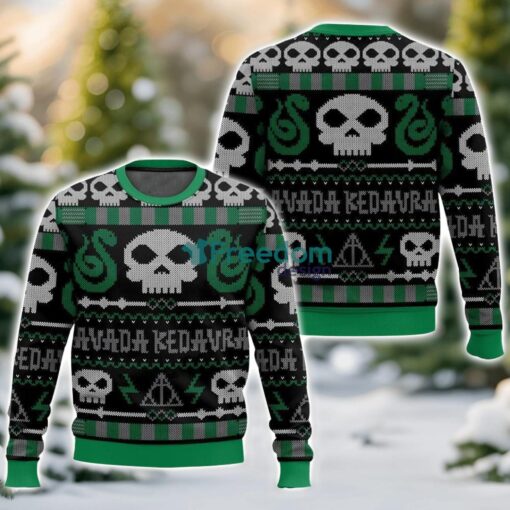 Harry Potter, Avada Kedavra Ugly Christmas Sweater For Men And Women Christmas Holiday Gift Product Photo 1