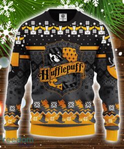 Harry Potter Hufflepuff Ugly Christmas Sweater Amazing Gift Christmas Gift Product Photo 1